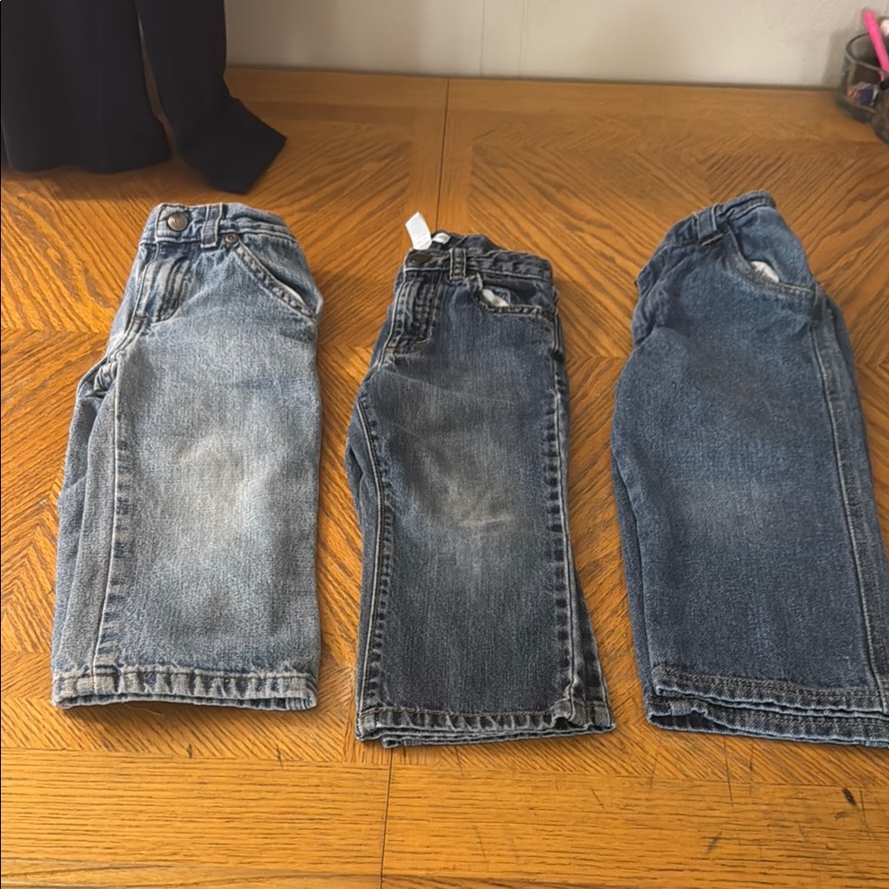 Kids Denim Jeans Set - Blue